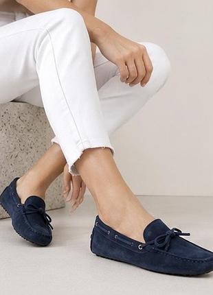 Замшеві лофери з бантом tod’s