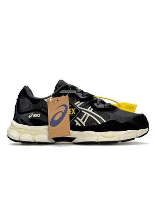 Теплые кроссовки женские asics gel-nyc, термо кроссовки ассикс водоотталкивающие, осень-зима