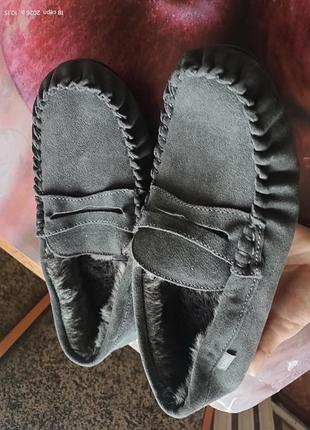 Мокасины totes,натуральные,29 см