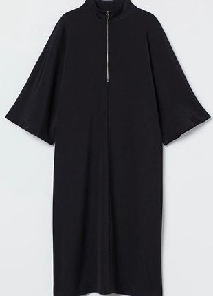 H&m premium selection — шовкова сукня, розмір s