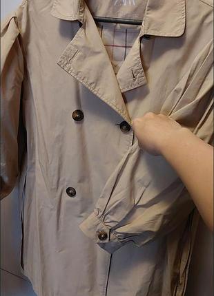 Плащ zara для девочки 5