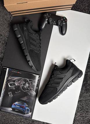 Чоловічі кросівки adidas climacool triple black
