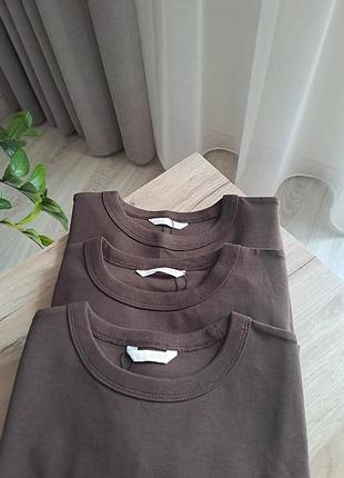 Лонгслив лонг шоколадный zara,зара s,m