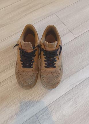 Кроссовки dank nike оранжевые