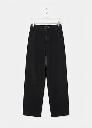 Стильні чорні джинси baggy it's basic
