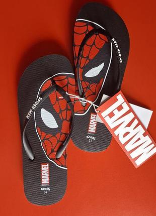 Нові пляжні в'єтнамки sinsay x marvel spider-man | розмір 37