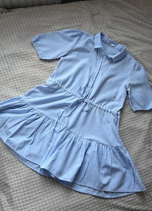 Коротка жіноча сукня cropp блакитна xs