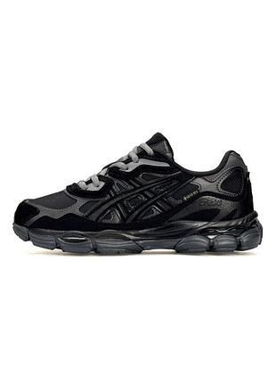 Теплые кроссовки женские asics gel-nyc, термо кроссовки ассикс водоотталкивающие, осень-зима