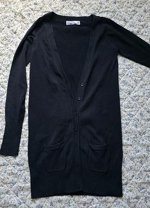 Чорний кардиган zara xs/s. у хорошому стані