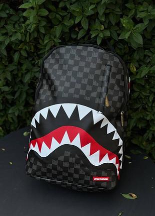 Рюкзак sprayground чорний найкраща якість