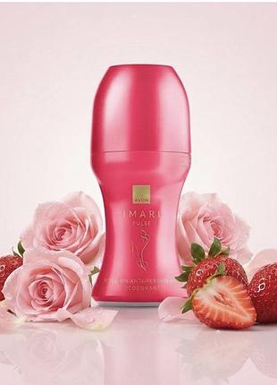 Дезодорант-антиперспірант з кульковим аплікатором avon imari pulse