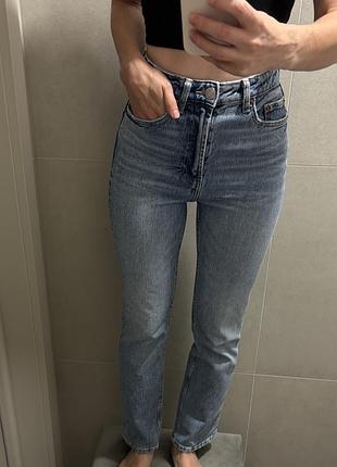 Джинси mom fit zara 34