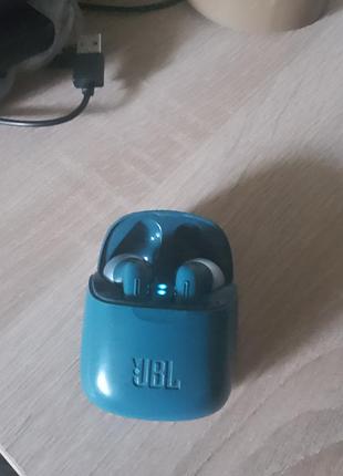 Беспроводные наушники jbl tune 225 tws blue.