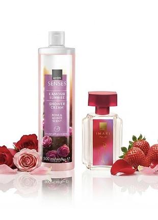 Imari pulse avon 50 ml, та гель для душу l amour sunrise 500 мл