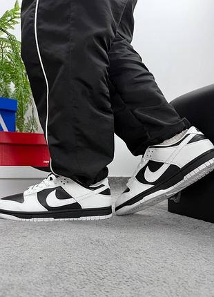 Nike sb dunk white black 4