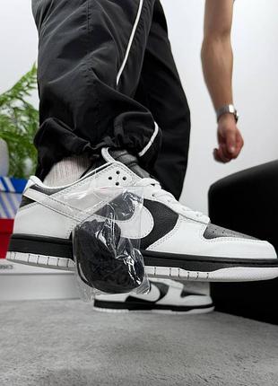Nike sb dunk white black 9