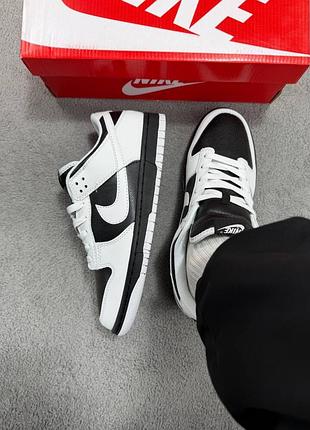 Nike sb dunk white black 5