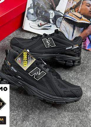 Термо кроссовки new balance 1906r black gore tex, cordura