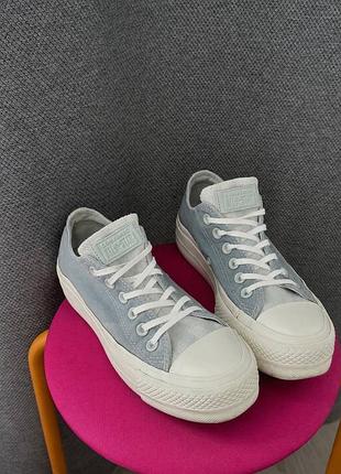 Кеди converse chuck taylor all star lift ox жіночі