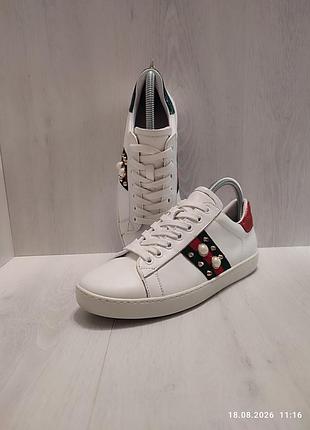 Кеды gucci 38- стелька 24,5 см