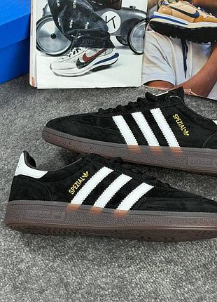 Adidas handball spezial black white brown