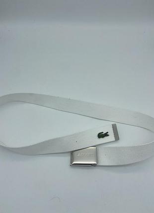 Стильний ремінь lacoste