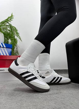 Adidas samba black white 2
