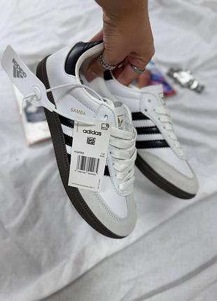 Adidas samba black white