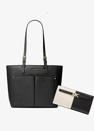 Женский комплект michael kors сумка тоут и кошелек