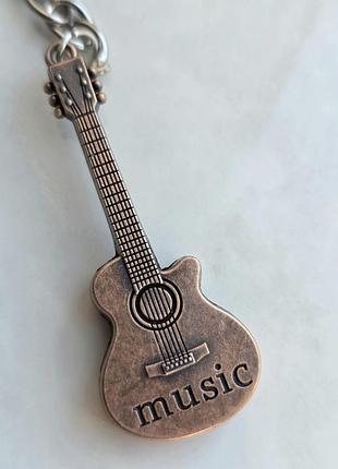 Брілок music gitar