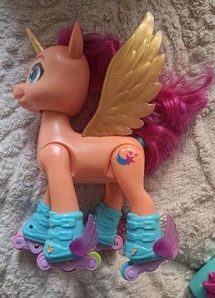 Ігровий набір hasbro my little pony співоча санні з мікрофоном