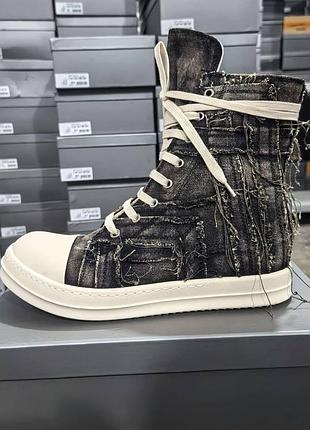 Rick owens drkshdw slashed low sneaks