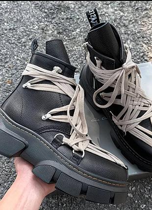 Rick owens x dr. martens 1460 dmxl megalace boot