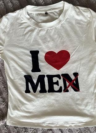Топ y2k,i love me/men, розмір s