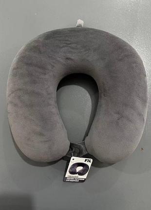 Подушка-подголовник relax с memory foam — комфорт в дороге
