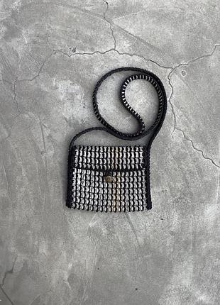 Aluminum handmade bag of can pop tabs, the p4co r4b4nne pattern (inspired)