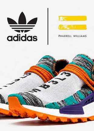 Мужские кроссовки adidas x pharrell williams solar hu nmd multi bb9528
