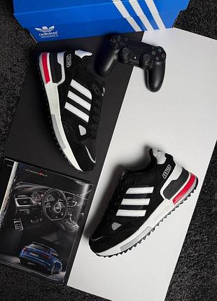Чоловічі кросівки adidas zx 750 black red white