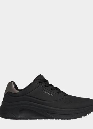 Оригінальні жіночі кросівки skechers / кросівки скечерс чорного кольору