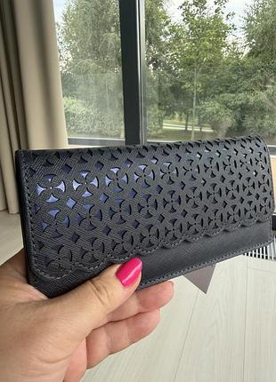 Новий оригінальний гаманець michael kors desi saffiano leather, admiral, з бірками