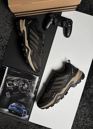 Чоловічі кросівки adidas terrex skychaser gtx black brown beige