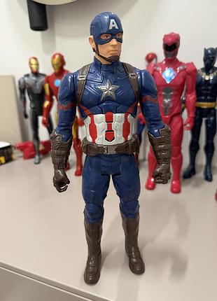 Інтерактивна фігурка капітан америка marvel, 30 см, зі звуковими ефектами