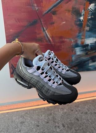 Кроссовки nike air max 95 grey pink foam v2 арт 0433