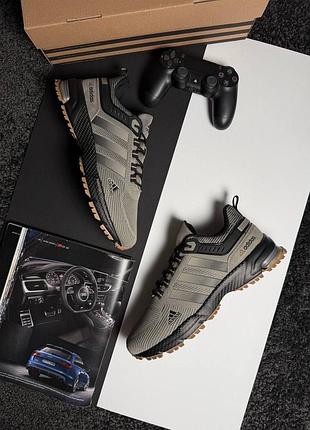 Чоловічі кросівки adidas marathon olive black