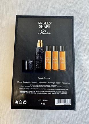 Подарунковий набір парфумів killian angels’ share
