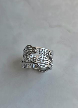 Каблучка silver vivienne westwood air saturn