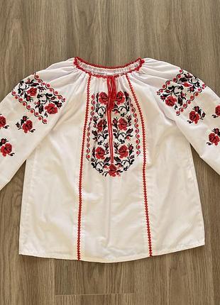 Вишиванка на дівчинку р. 134