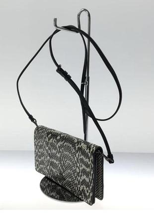 Шикарна шкіряна сумка клатч coach