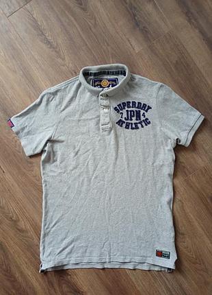 Брендова футболка поло superdry.