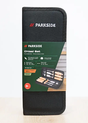 Набір зубил parkside стамески 6 предметів врізне долото